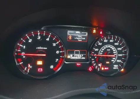 2018 Subaru Wrx Limited из США, поврежденный, VIN JF1VA1F68J9807860